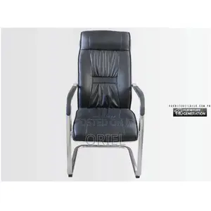 Office Visitor Chair : PU Leather Conference Chair