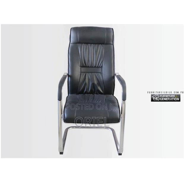 Office Visitor Chair : PU Leather Conference Chair - thumbnail 2