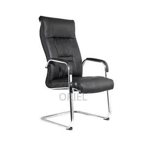 Office Visitor Chair : PU Leather Conference Chair