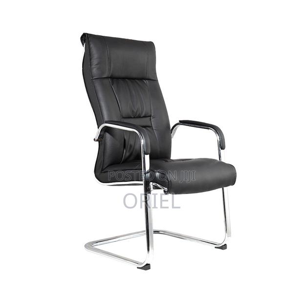 Office Visitor Chair : PU Leather Conference Chair - thumbnail 4