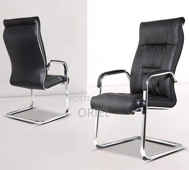 Office Visitor Chair : PU Leather Conference Chair - thumbnail 6