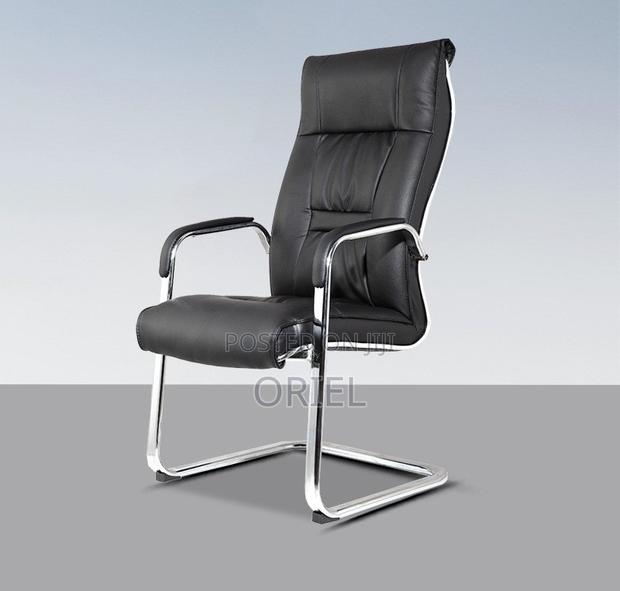 Office Visitor Chair : PU Leather Conference Chair - thumbnail 7