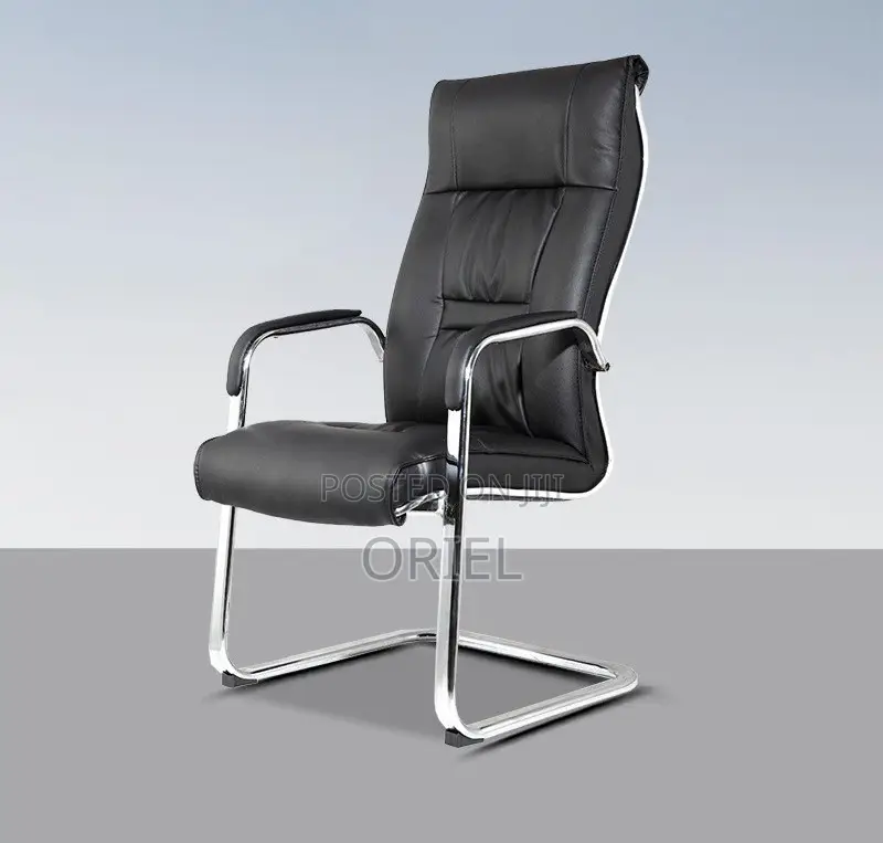 Office Visitor Chair : PU Leather Conference Chair