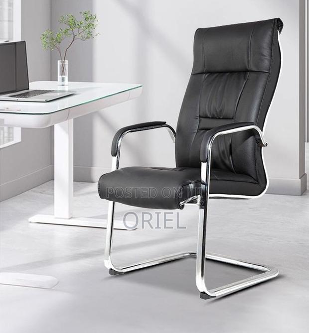 Office Visitor Chair : PU Leather Conference Chair - thumbnail 10