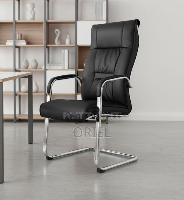 Office Visitor Chair : PU Leather Conference Chair - thumbnail 11