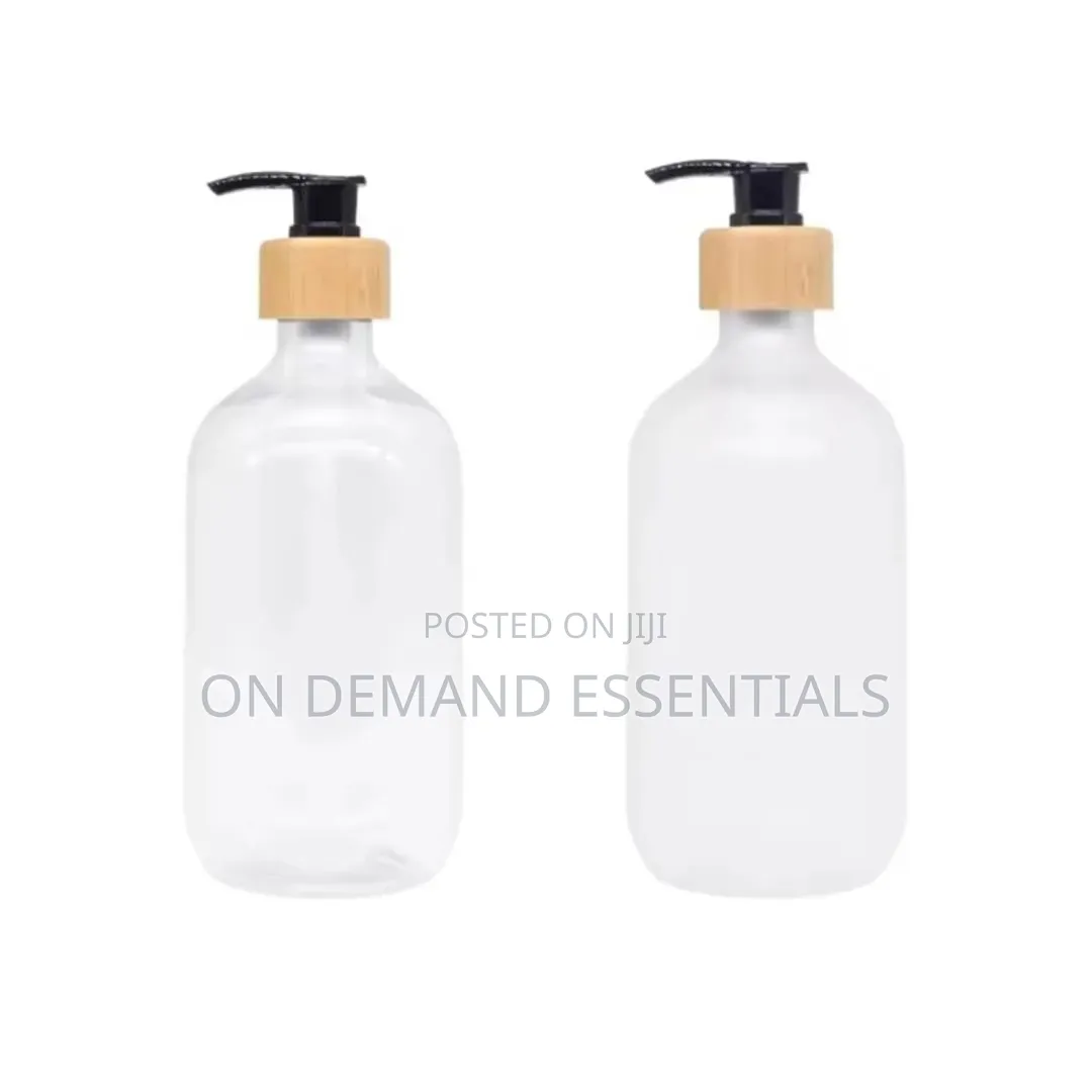500ml PET Plastic Soap Dispenser Bottles