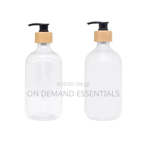 500ml PET Plastic Soap Dispenser Bottles - thumbnail 3