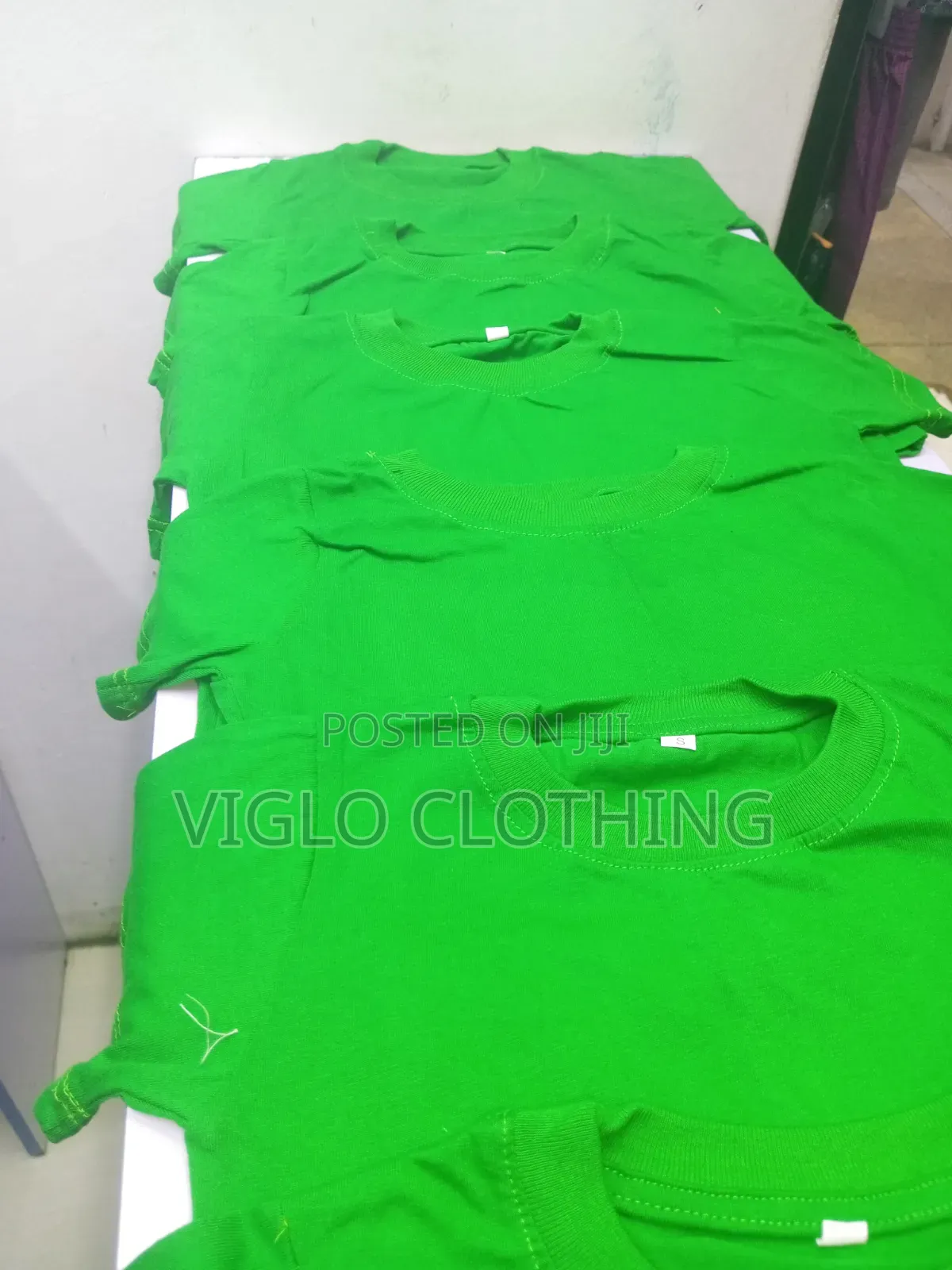 Dark Green Kids Roundnecks