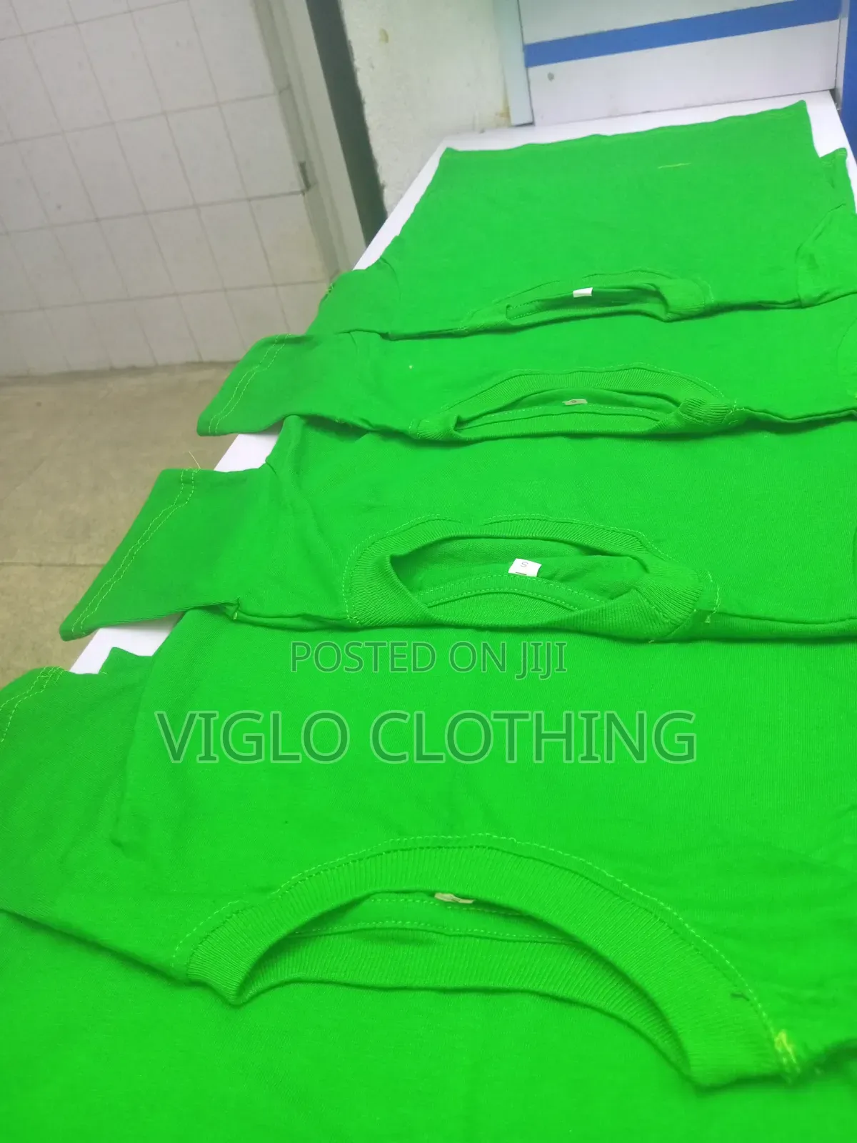 Dark Green Kids Roundnecks