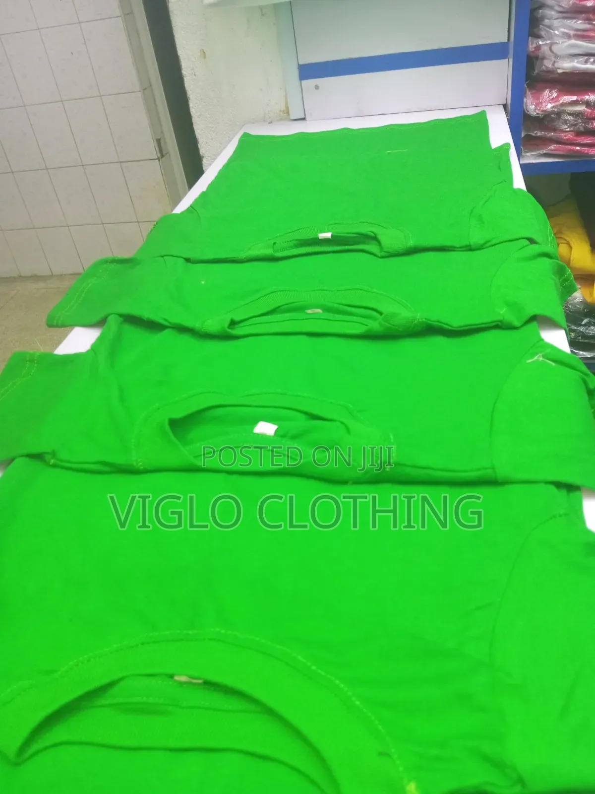 Dark Green Kids Roundnecks
