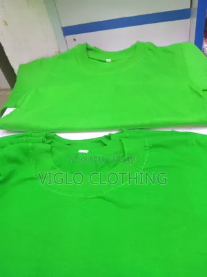 Dark Green Kids Roundnecks