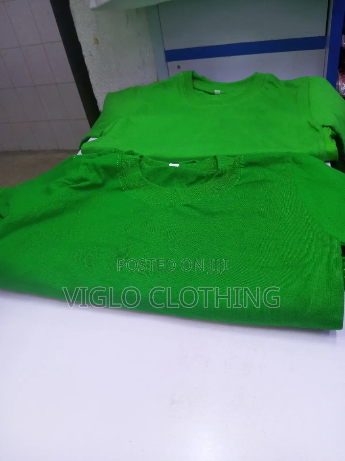 Dark Green Kids Roundnecks
