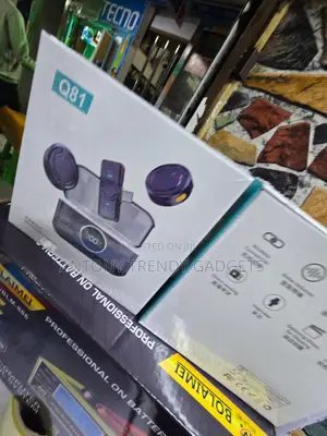 Q81 Dual Clip-on Mic for Live Streaming Interviews