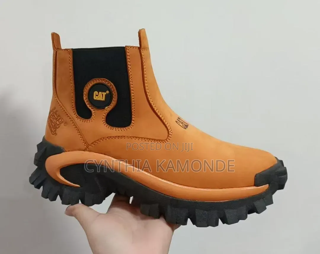 Cut Boots Men Shoes