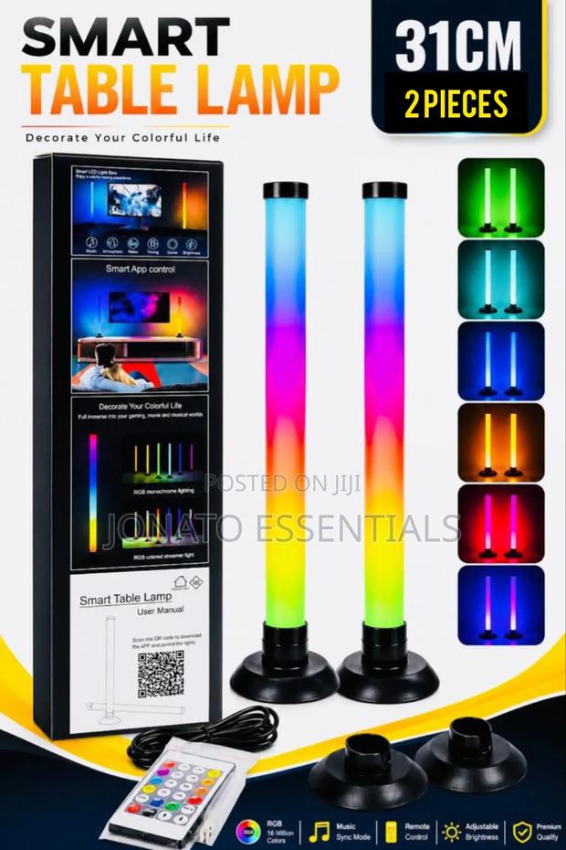 Smart LED Table Lamp RGB 31cm 2 Pieces Set