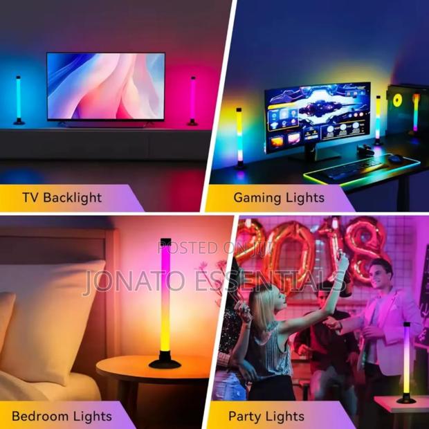 Smart LED Table Lamp RGB 31cm 2 Pieces Set - thumbnail 2