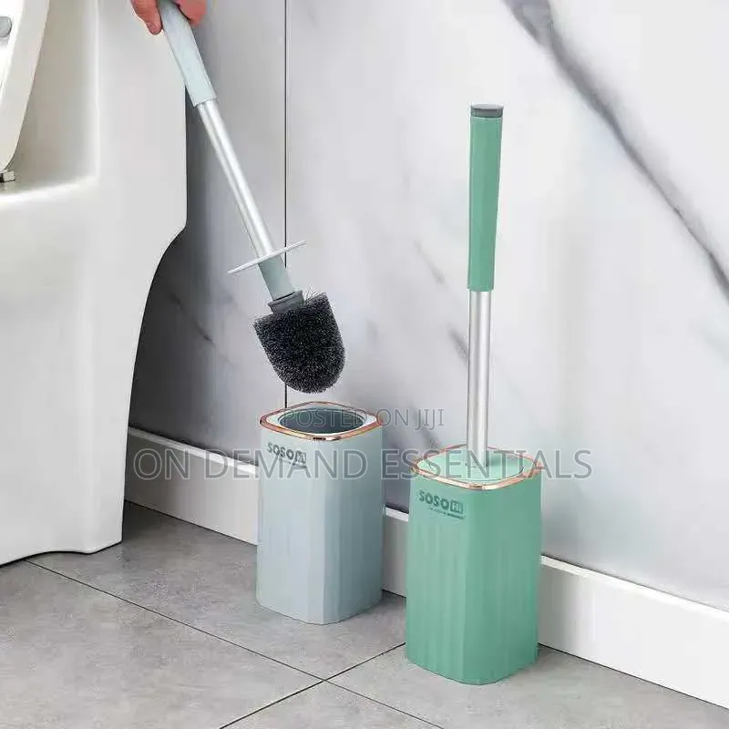 Wall Mounted High Quality Toilet Cleaning Brush Set With Holder
