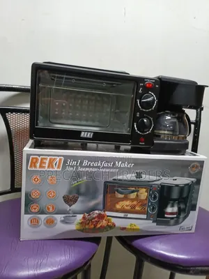 REKI 3-in-1 Breakfast Maker – Oven, Coffee Maker Frying Pan