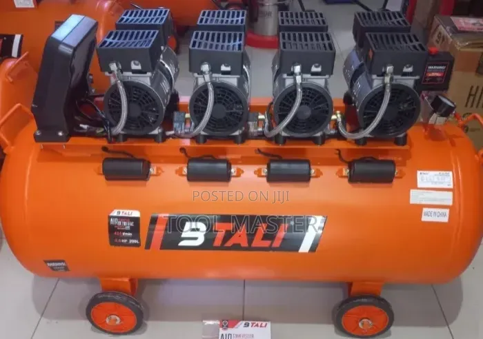 200l Oil Free Electric Compressor/4 Block Piston Silent Compressor