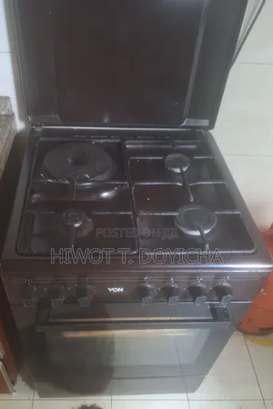 VON 4 Burner Cooker With Oven