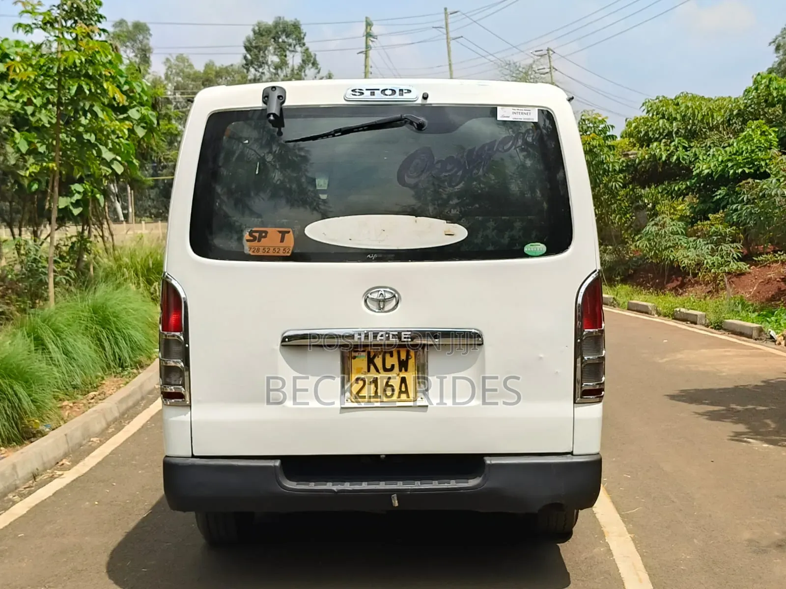 Toyota HiAce 2012 White