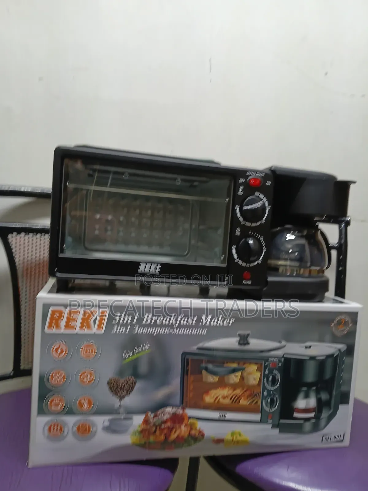 REKI 3-in-1 Multi-Function Breakfast Maker