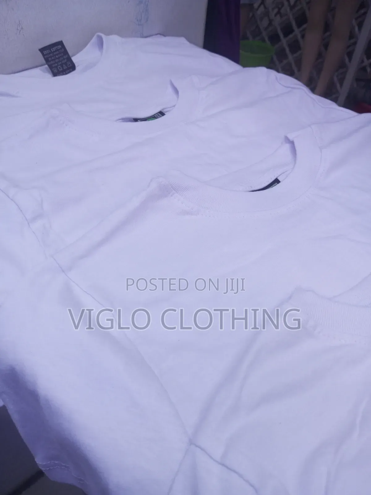 White Plain Kids Roundnecks