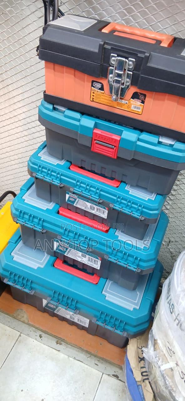 Total Plastic Empty Toolbox