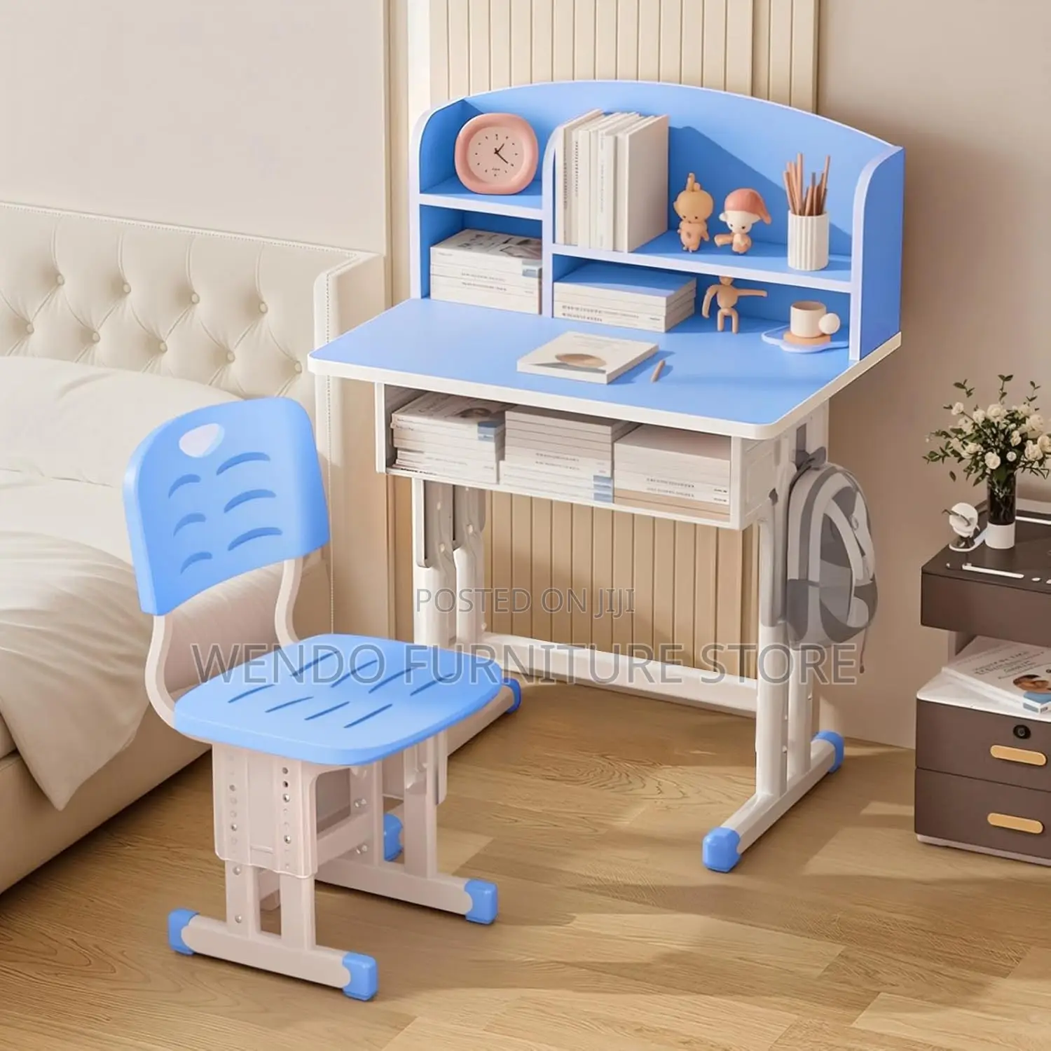 Home Desk; Colorful Home School Grading Desk Chair Sets