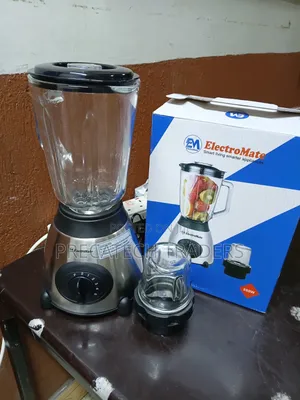 ElectroMate 2-in-1 Blender With Glass Jar – 350W
