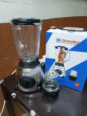 ElectroMate 2-in-1 Blender With Glass Jar – 350W