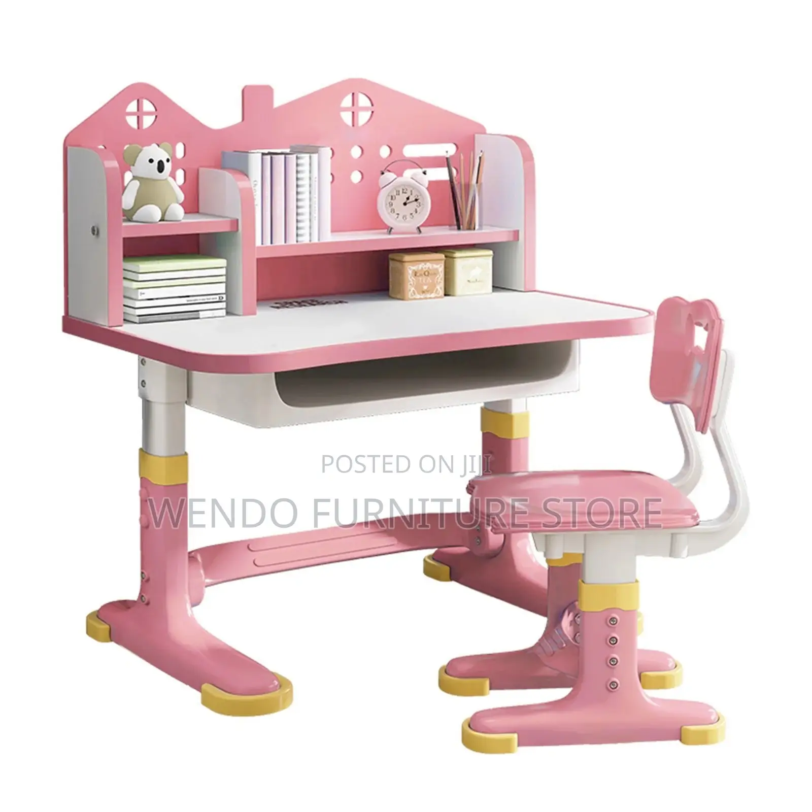 Home Desk; Colorful Home School Grading Desk Chair Sets