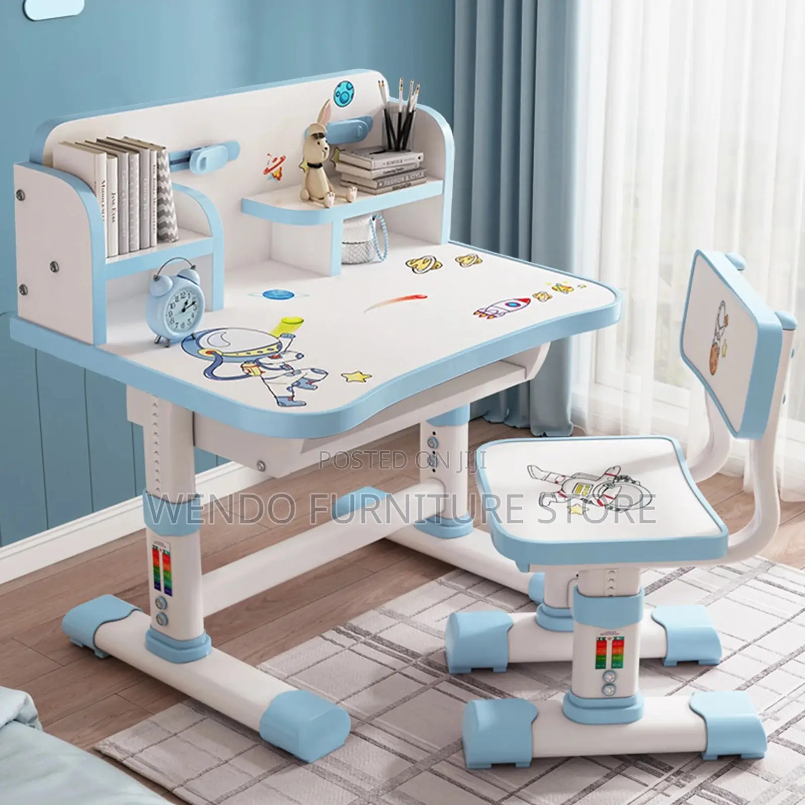 Home Desk; Colorful Home School Grading Desk Chair Sets