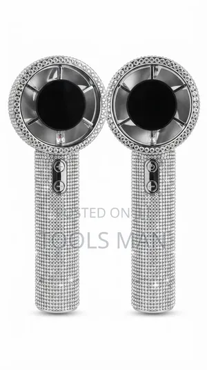 Luxury Bling Crystal Diamond Hair Dryer - Professional Blower.
