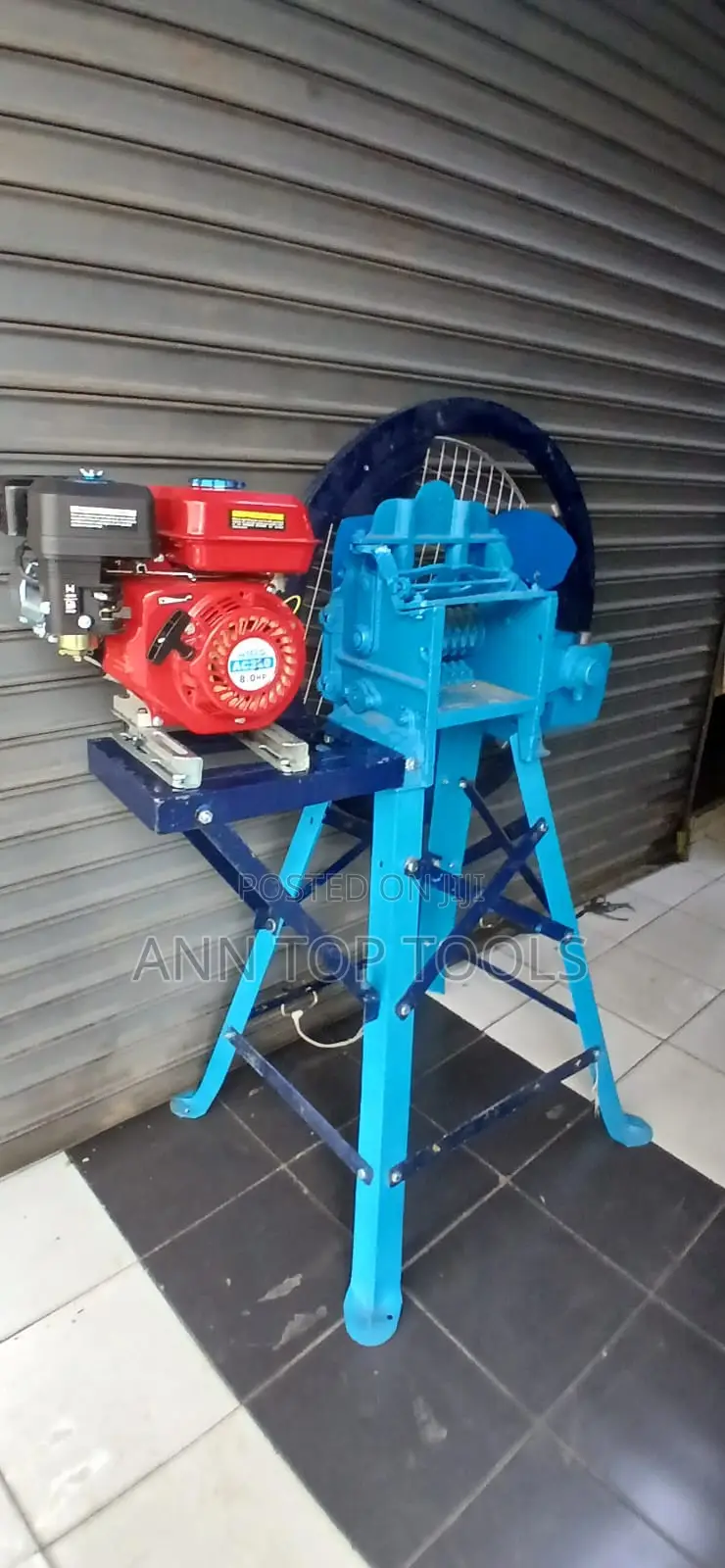 8.0 HP Petrol Powered Chaff Cutter