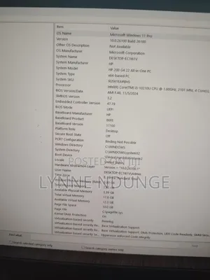 Desktop Computer HP 200 G4 22 All-in-One 8GB Intel Core i5 HDD 1T