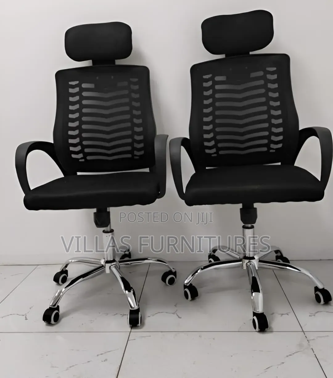 Office Chair With Headrest for Tidy Workspace Style