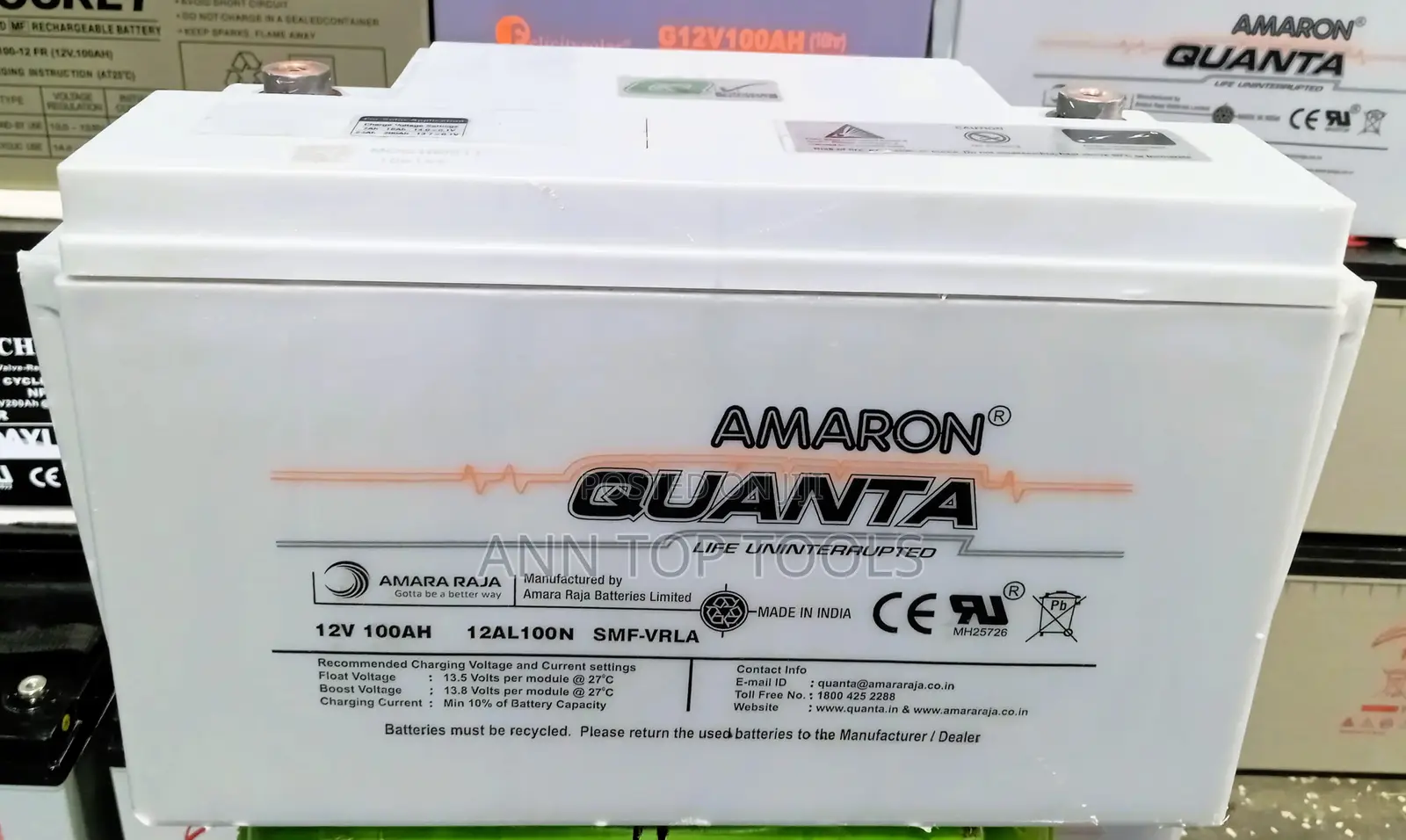100 Ah Amaron Solar Battery