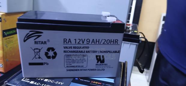 12 v 9.0 Ah Ritar Battery - thumbnail 3