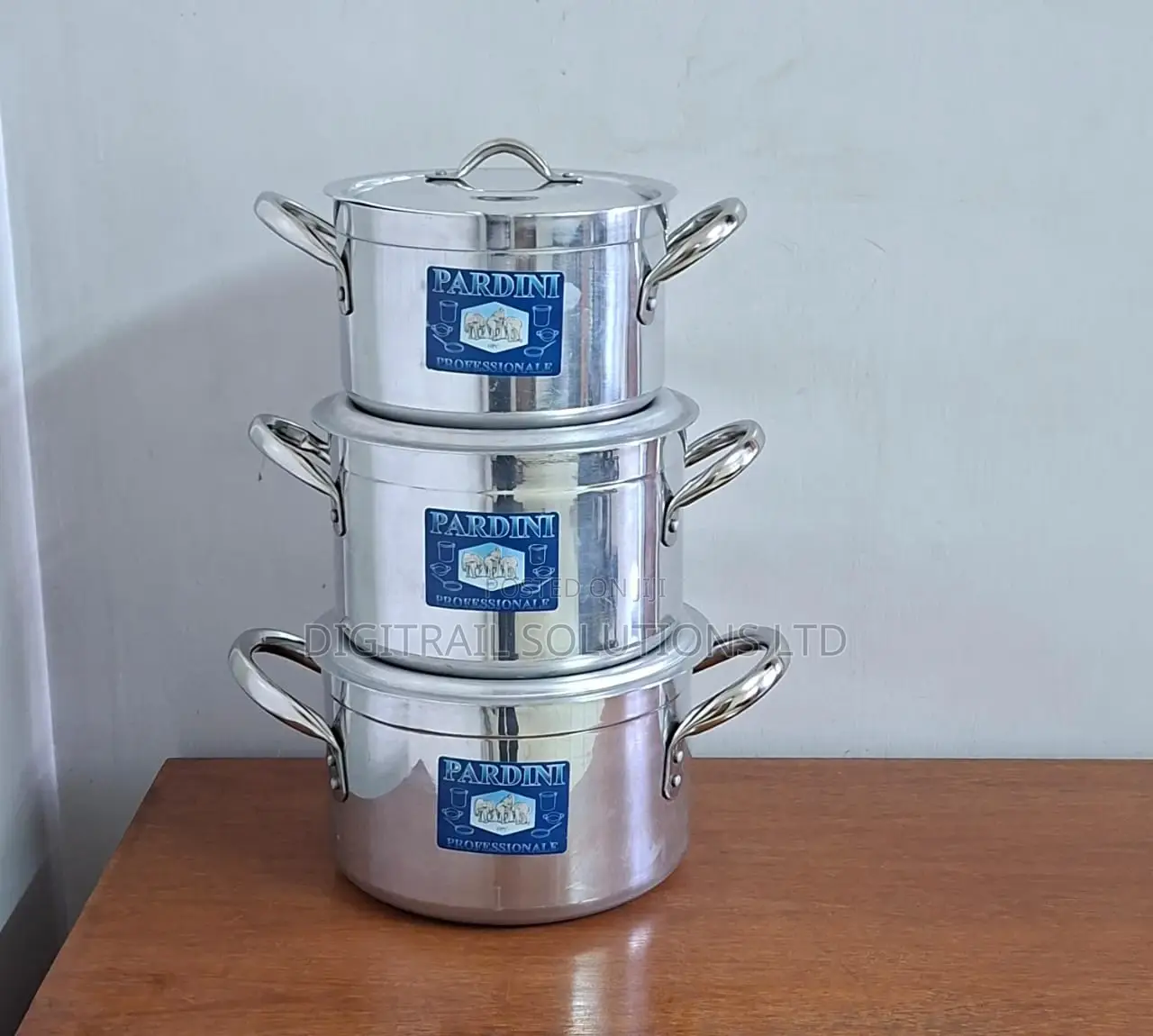 Pardini 6PCS Casserole Set (3L, 4L, 5.5L) With Lids