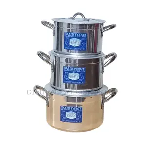 Pardini 6PCS Casserole Set (3L, 4L, 5.5L) With Lids