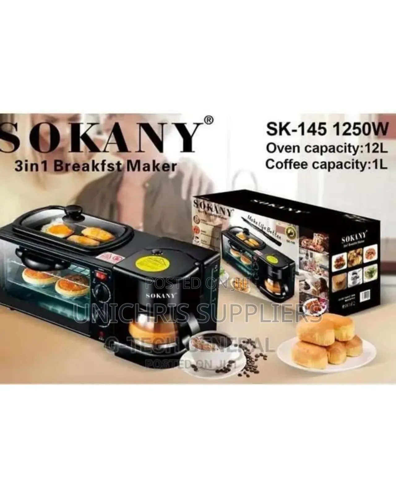 Sokany 4in1 Breakfast Maker