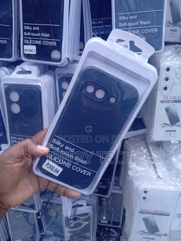 Google Pixel 9a Silicone Case Featuring a Silky, Soft-Touch Finish. - thumbnail 2