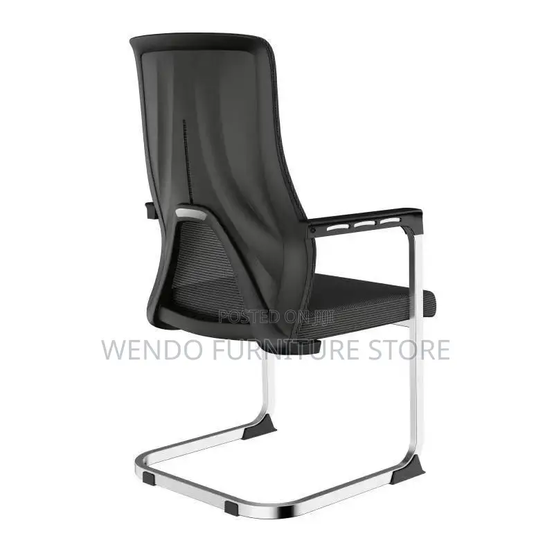 Office Chairs; Visitors Reception Area Chair With Mesh Backrest