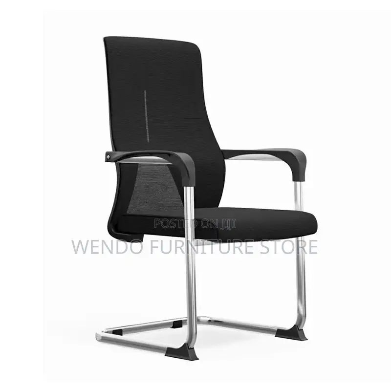 Office Chairs; Visitors Reception Area Chair With Mesh Backrest