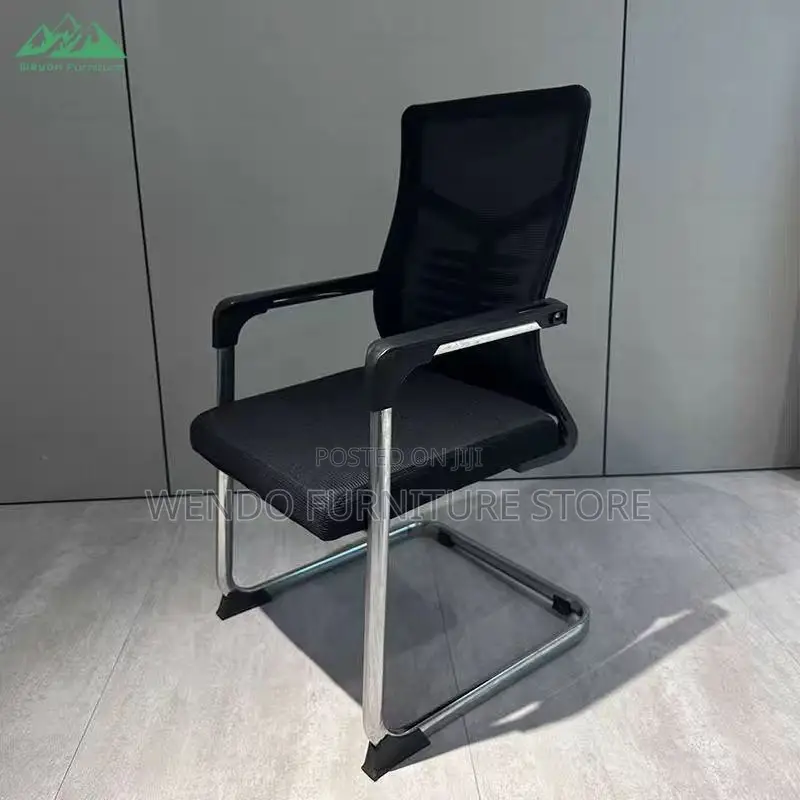 Office Chairs; Visitors Reception Area Chair With Mesh Backrest