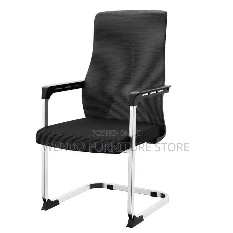 Office Chairs; Visitors Reception Area Chair With Mesh Backrest