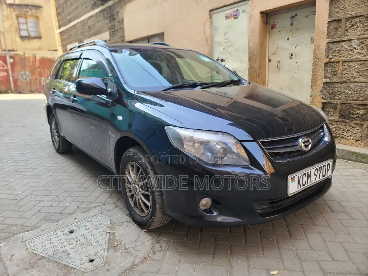 Toyota Corolla Fielder 2010 Black