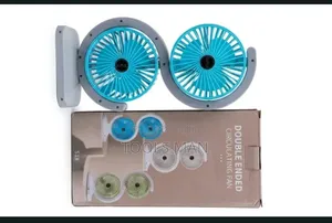 Double Ended Circulating Fan S18 - Portable Dual Desk Fan.
