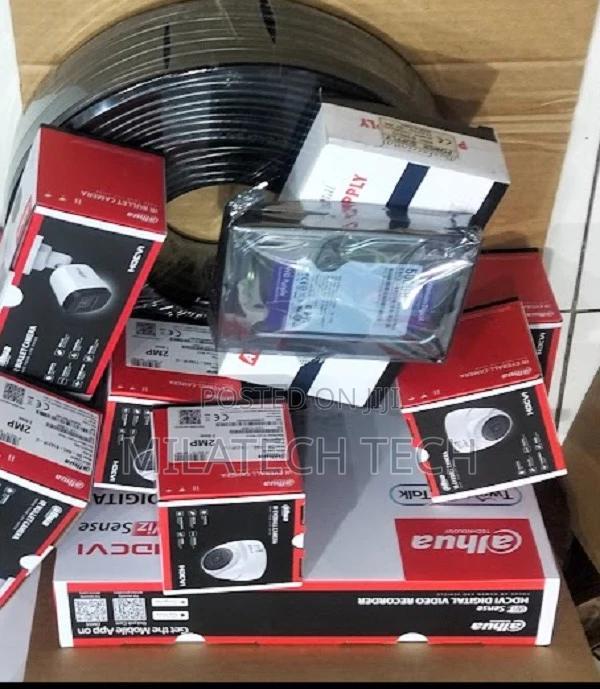 Dahua Complete CCTV Kit 4 Cameras With High Quality Video Recording - main view
